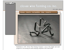 Tablet Screenshot of cloverwire.com